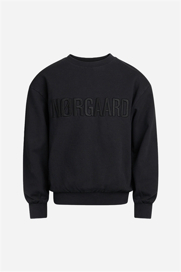 Mads Nørgaard Sonar Washed Sweatshirt - Black